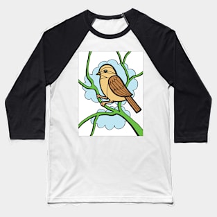 Birds 592 (Style:3) Baseball T-Shirt